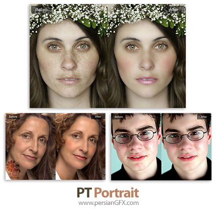دانلود نرم افزار رتوش تصاویر چهره - PT Portrait 1.0.0 x86/x64