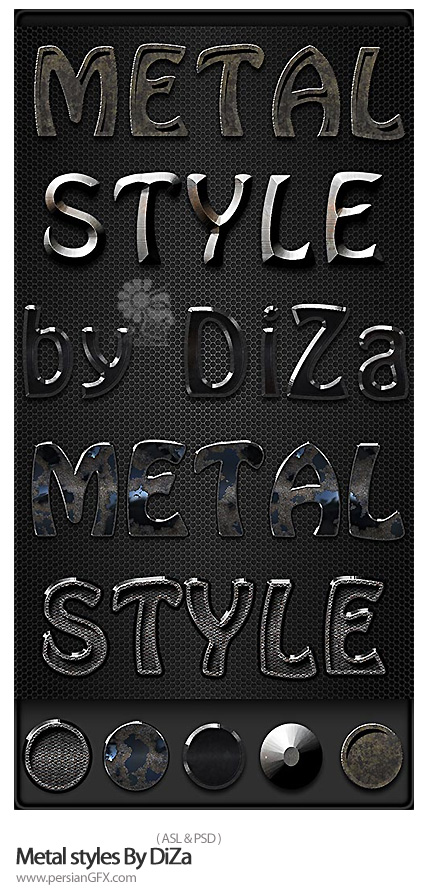دانلود استایل فلزی - Metal styles By DiZa