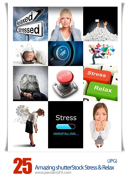 دانلود تصاویر با کیفیت استرس و ریلکس از شاتر استوک - Amazing shutterStock Stress & Relax