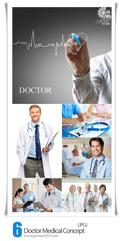 دانلود تصاویر با کیفیت پزشکان - Stock Photo Doctor Medical Concept