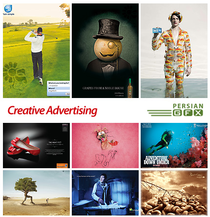 دانلود تصاویر تبلیغاتی متنوع - Creative Advertising