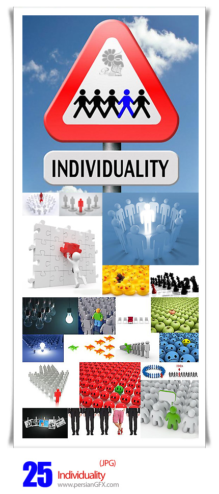 دانلود تصاویر با کیفیت متفاوت بودن در گروه - Individuality 25 HQ Images 