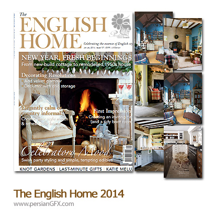 دانلود طراحی دکوراسیون داخلی - The English Home 2014