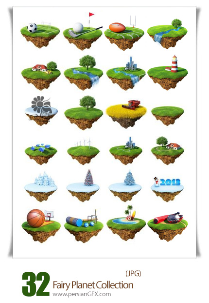 دانلود تصاویر با کیفیت زمین بازی جادویی - Fairy Planet Collection