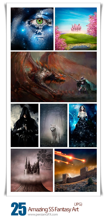 دانلود تصاویر هنری فانتزی از شاتراستوک - Amazing ShutterStock Fantasy Art
