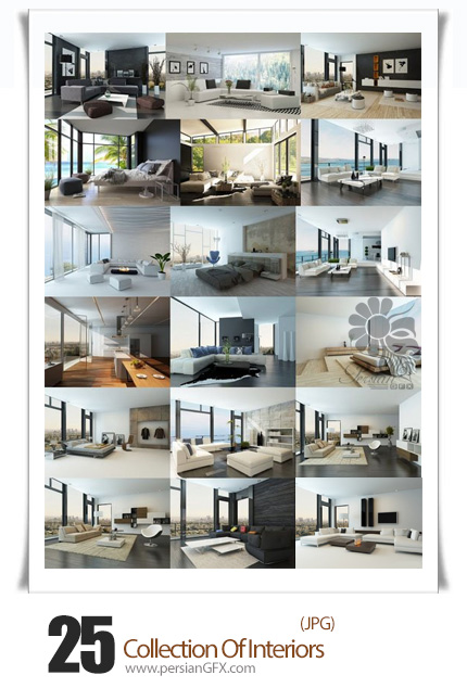 دانلود تصاویر با کیفیت دکوراسیون و طراحی داخلی خانه - Collection Of Interiors 