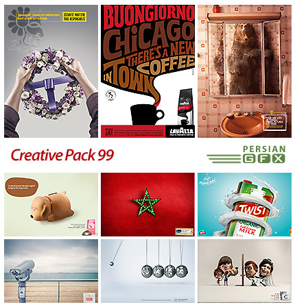 دانلود تصاویر تبلیغاتی متنوع - 99 Creative Pack