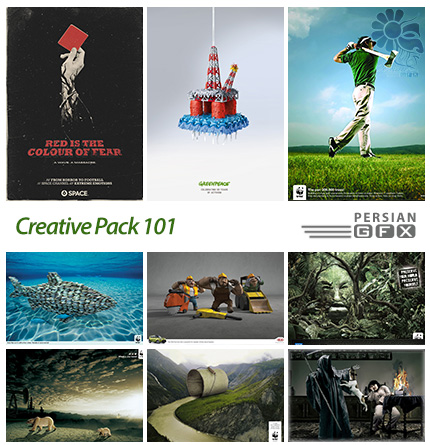 دانلود تصاویر تبلیغاتی متنوع - 101 Creative Pack
