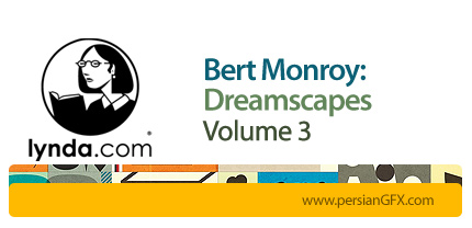 دانلود آموزش ساخت چشم انداز های رویایی در فتوشاپ از لیندا-بخش سوم - Lynda Bert Monroy: Dreamscapes Volume 3