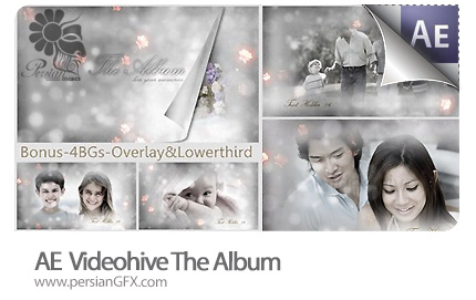 دانلود پروژه آماده افترافکت آلبوم عکس کودکان و خانواده از ویدئوهایو - Videohive The Album