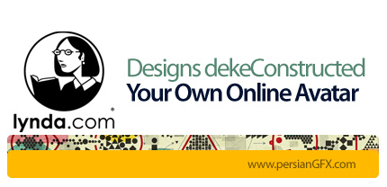 دانلود آموزش طراحی آواتار چهره در ایلاستریتر از لیندا - Lynda Designs dekeConstructed: Your Own Online Avatar