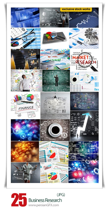 دانلود تصاویر با کیفیت تحقیقات تجاری - Business Research