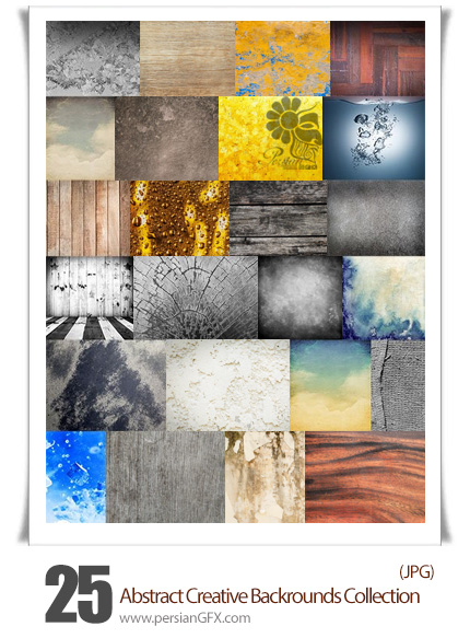 دانلود تصاویر با کیفیت پس زمینه های انتزاعی خلاقانه از شاتر استوک - Amazing ShutterStock Abstract Creative Backgrounds Collection