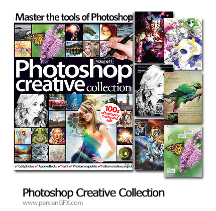 دانلود مجله آموزش های متنوع فتوشاپ - Photoshop Creative Collection