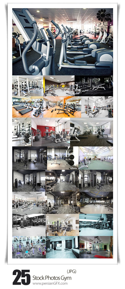 دانلود تصاویر با کیفیت باشگاه بدنسازی - Stock Photos Gym