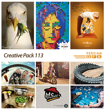 دانلود تصاویر تبلیغاتی متنوع - 113 Creative Pack