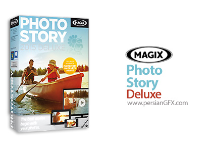 دانلود نرم افزار ساخت اسلاید های چند رسانه ای از تصاویر - MAGIX PhotoStory 2015 Deluxe 14.0.1.42