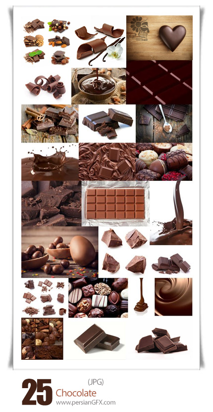دانلود تصاویر با کیفیت شکلات و کاکائو - Chocolate