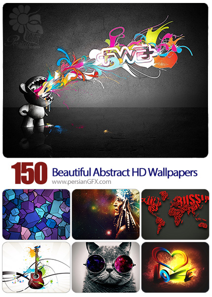  دانلود والپیپرهای متنوع انتزاعی - 150 Beautiful Abstract HD Wallpapers