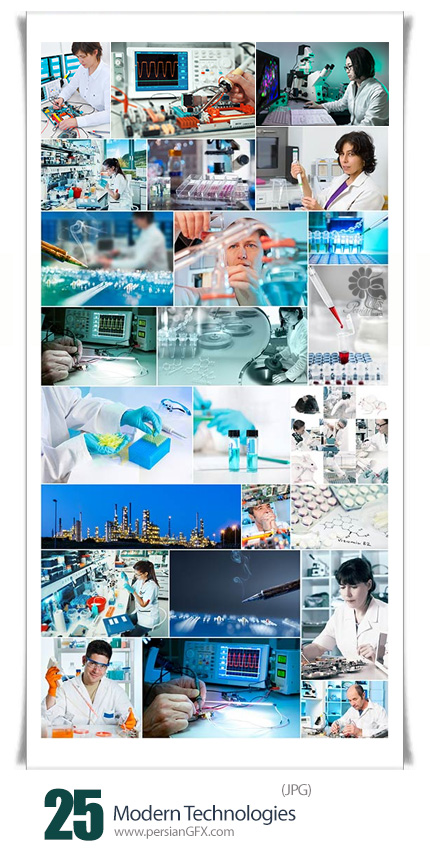 دانلود تصاویر با کیفیت تکنولوژی مدرن - Modern Technologies