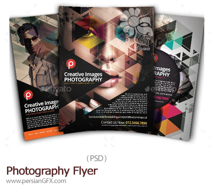 دانلود تصاویر لایه باز فلایر های تبلیغاتی عکاسی - Photography Flyer