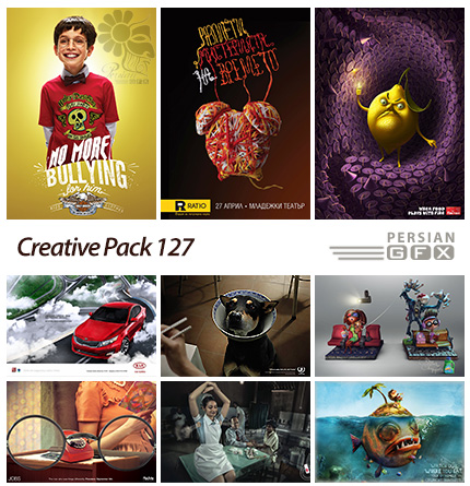 دانلود تصاویر تبلیغاتی متنوع - 127 Creative Pack