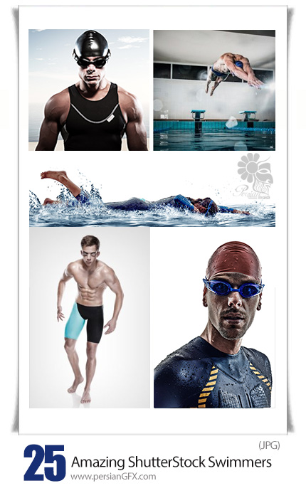 دانلود تصاویر با کیفیت شنا، شناوران از شاتر استوک - Amazing ShutterStock Swimmers