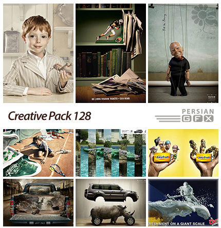 دانلود تصاویر تبلیغاتی متنوع - 128 Creative Pack