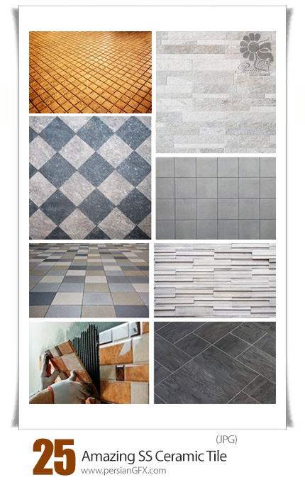 دانلود تصاویر با کیفیت کاشی و سرامیک از شاتر استوک - Amazing ShutterStock Ceramic Tile