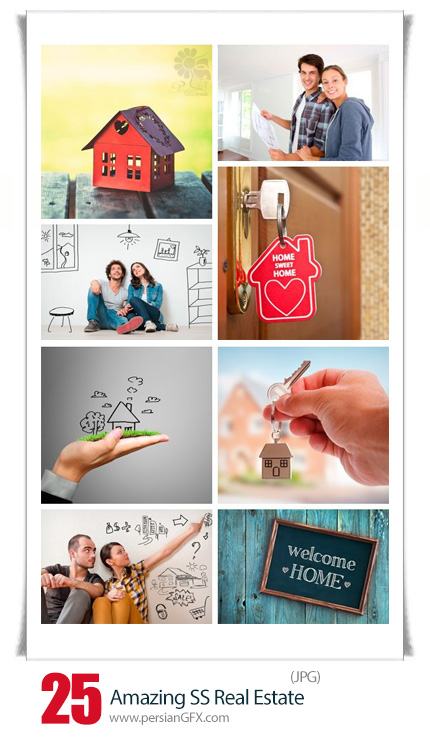 دانلود تصاویر با کیفیت خانه و املاک و مستغلات از شاتر استوک - Amazing ShutterStock Real Estate