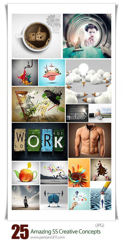 دانلود تصاویر هنری خلاقانه و ابتکاری از شاتر استوک - Amazing ShutterStock Creative Concepts