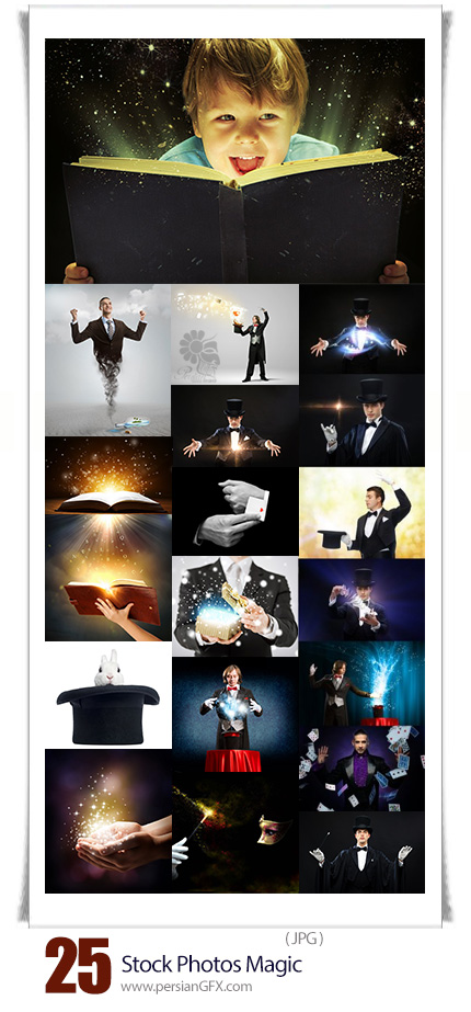 دانلود تصاویر با کیفیت جادو، شعبده بازی، جادوگر - Stock Photos Magic