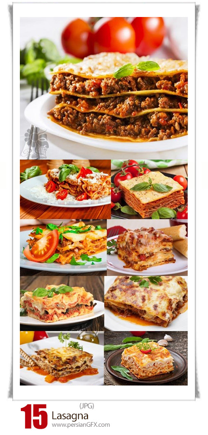 دانلود تصاویر با کیفیت لازانیا - Lasagna