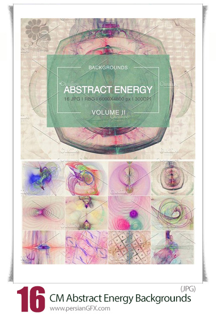 دانلود تصاویر با کیفیت پس زمینه های انتزاعی متنوع - CM Abstract Energy Backgrounds
