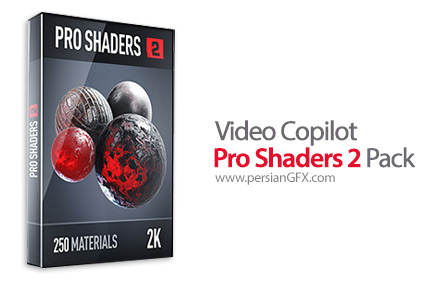 دانلود سری دوم پکیج شیدرهای آماده ویدئو کپایلت - Video Copilot Pro Shaders 2 Pack