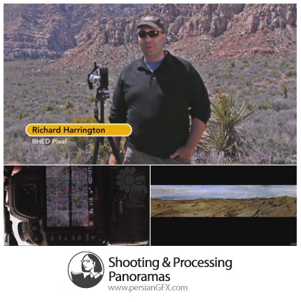 دانلود آموزش عکسبرداری و پردازش روی عکس های پانوراما از لیندا - Lynda Shooting And Processing Panoramas
