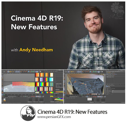 دانلود آموزش ویژگی های جدید سینمافوردی R19 از لیندا - Lynda Cinema 4D R19 New Features