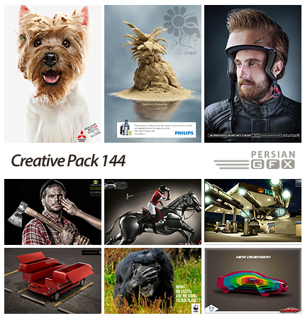دانلود تصاویر تبلیغاتی متنوع - 144 Creative Pack