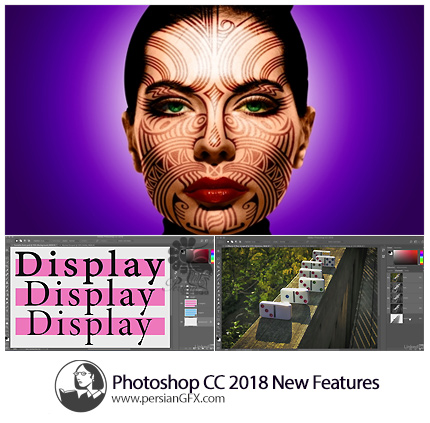 دانلود آموزش ویژگی های جدید فتوشاپ سی سی 2018 از لیندا - Lynda Photoshop CC 2018 New Features