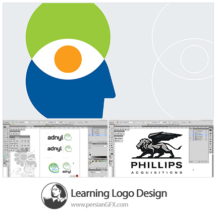 دانلود آموزش طراحی لوگو در ایلوستریتور از لیندا - Lynda Learning Logo Design