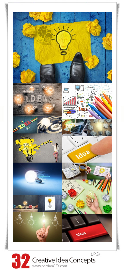 دانلود تصاویر با کیفیت ایده های خلاقانه مفهومی - Photos Creative Idea Concepts