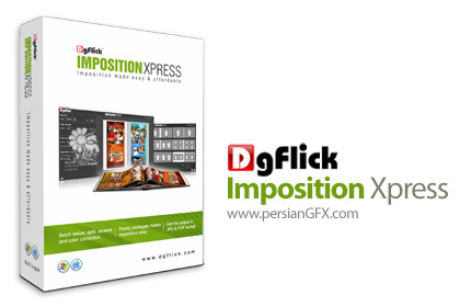 دانلود نرم افزار ساخت و ویرایش پکیج عکس ها و تصاویر - DgFlick Imposition Xpress v2.0.0.0