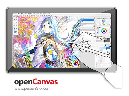 دانلود نرم افزار طراحی و نقاشی تصاویر - OpenCanvas v7.0.15 x86/x64
