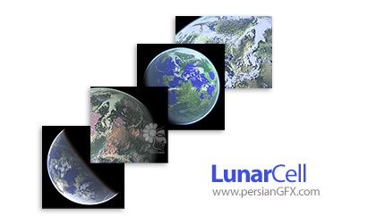 دانلود پلاگین ایجاد تصاویر ماه و سیاره در فتوشاپ - LunarCell v1.991 for Adobe Photoshop