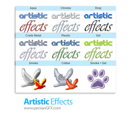 دانلود پلاگین اضافه کردن افکت های هنری بر روی تصاویر در فتوشاپ - Lokas Artistic Effects v2.0 x64 Plug-in For Photoshop