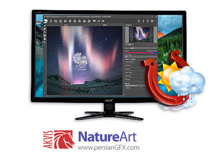 دانلود نرم افزار اضافه کردن پدیده های طبیعی به عکس - AKVIS NatureArt v11.0.1942.17707 x86/x64