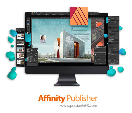 دانلود نرم افزار ساخت طرح گرافیکی وکتور برای نشر و چاپ - Serif Affinity Publisher v1.8.2.620 x64