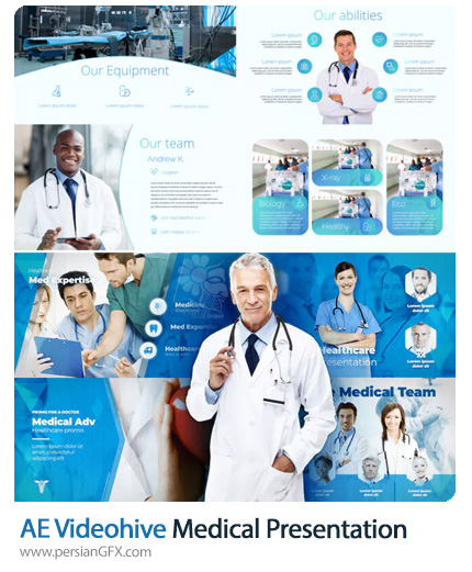 دانلود 2 پروژه افترافکت پرزنتیشن های پزشکی - Videohive Medical Presentation