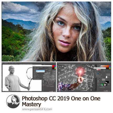 دانلود آموزش قدم به قدم Photoshop CC 2019: پیشرفته - Lynda Photoshop CC 2019 One-on-One: Mastery