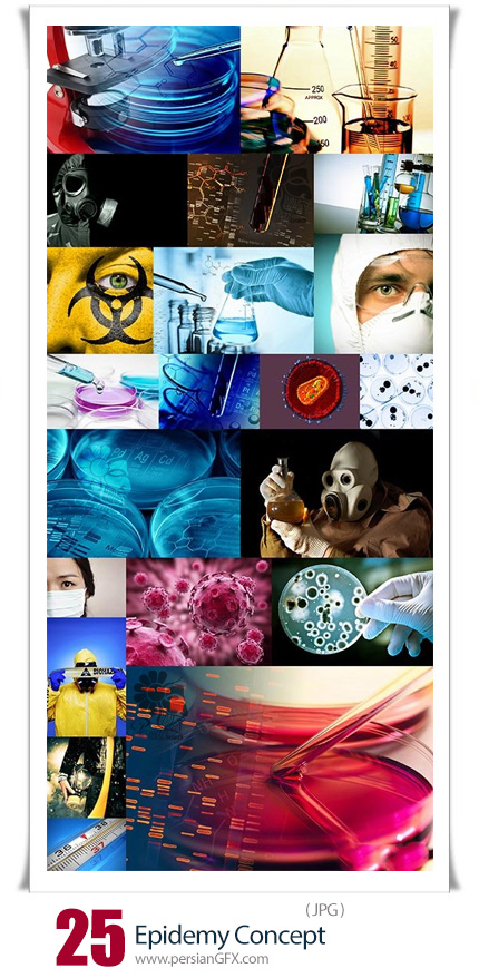دانلود 25 عکس مفهومی اپیدمی ویروس و بیماری با کیفیت بالا - Epidemy Concept